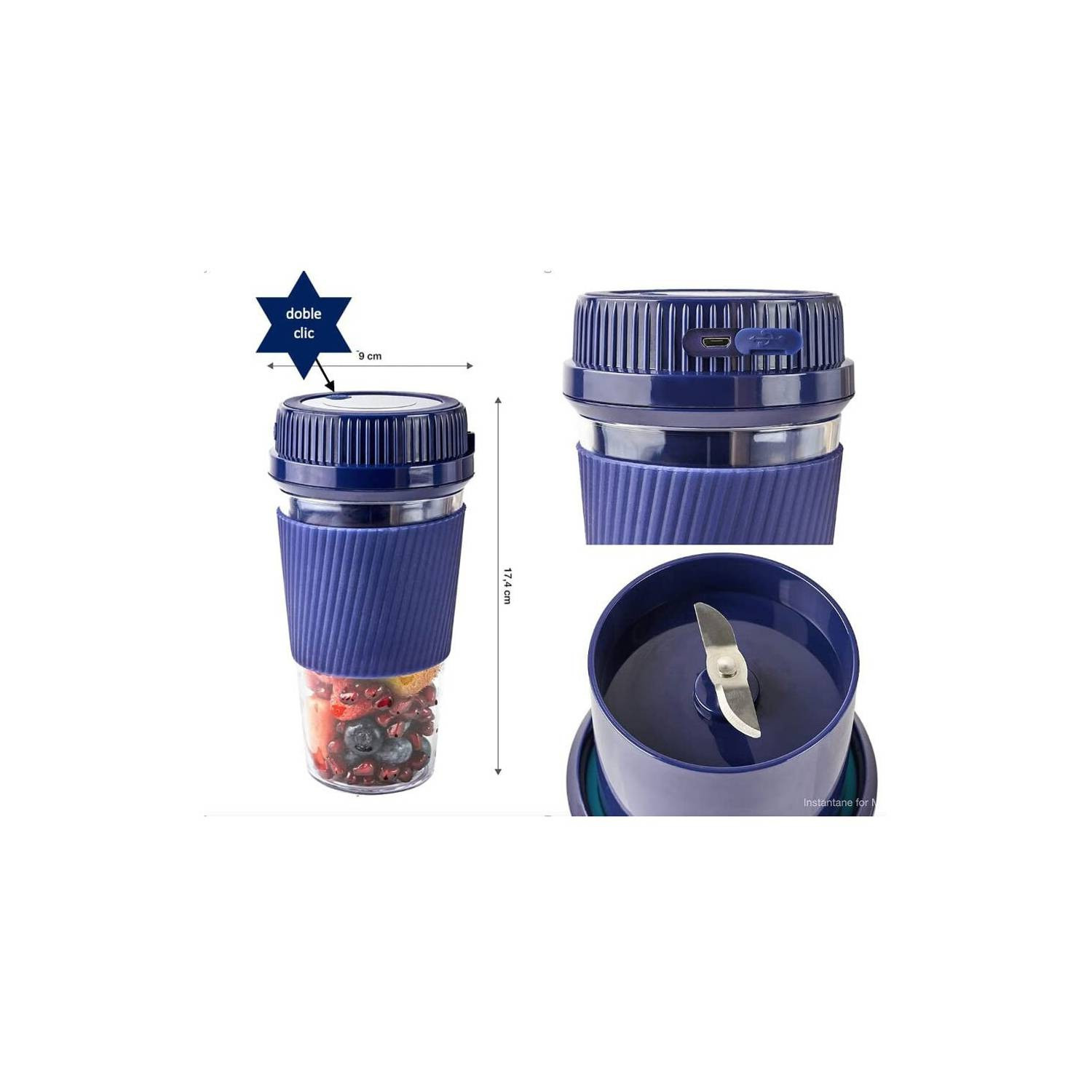 Licuadora Portátil Vaso Personal Transpo